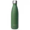 Image de Qwetch Originals Gourde isotherme isotherme réutilisable sans BPA en acier inoxydable kaki 24 h froid/12 h chaud Pour sport, bureau, randonnée et voyages 500 ml