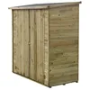 Image de Abri jardin bois adossable "Lipki " - 1.79 x 0.9 x 1.78/1.87 m - 1.61 m² - 12 mm - Avec plancher
