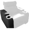 Image de Lumene - Fauteuil Cinéma  Bras Droit 100 Pourcents Cuir