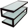 Image de Meubles TV NorStone Esse Noir (verres dépolis)
