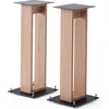 Image de Pieds d'enceintes NorStone Alva Plus Noir / Chêne clair (la paire)