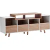 Image de Meubles hi-fi NorStone Oslo 1600 Blanc et Chêne