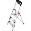 Image de Hailo 5_8813-001 Escabeau de sécurité Profistep XXL en Alu 3 marches