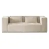 Image de Lisa Design - Canapé Stella en Velours Côtelé - Sofa Beige 2 Places - Salon