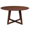 Image de Lisa Design - Table À Manger Solin Ronde en Bois - Salle à Manger