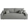 Image de Lisa Design - Canapé Convertible avec Coffre Pivoine en Velours - Canapé Lit - Sofa Gris 3 Places - Salon