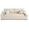 Image de Lisa Design - Canapé Convertible avec Coffre Pivoine en Velours - Canapé Lit - Sofa Beige 3 Places - Salon