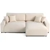 Image de Lisa Design - Canapé d'Angle Convertible avec Coffre Réversible Pivoine en Velours - Canapé Lit - Sofa Beige 4 Places - Angle Droit - ou Gauche - Salon