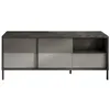 Image de Best Mobilier - Jules - meuble tv - 2 portes et 1 tiroir - 156 cm, Gris