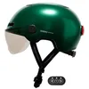 Image de Cosmo Connected Cosmo Fusion Casque Intelligent Vélo et Trottinette avec Visière Unisex-Adult, Vert, Taille Unique