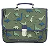 Image de Petit Cartable Dinosaure Caramel et Cie Ref 57015, Vert, Taille unique