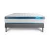 Image de Ensemble 160x200 Matelas Bodyfit à mémoire de Forme + sommier kit Gris | Epaisseur : 24 cm | Confort : Ferme