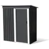 Image de TERRE JARDIN - Petit abri de jardin en acier 1.13 m²