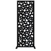 Image de Casanoov Lot de 3 panneaux décoratifs SUNNY noir H.160cm motifs intégral