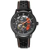 Image de Pierre Lannier Montre Automatique Paddock, Noir, 43, sangle