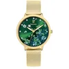 Image de Pierre Lannier - Montre Tallia - Quartz Mouvement de Montre - Epaisseur du boîtier: 8 mm - Largeur du boîtier: 36 mm - Acier Inoxydable - 3 ATM, Vert, 36, bracelet