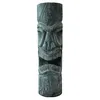 Image de Jardinex Statue Tiki Totem Mauri cendré 50 cm - Gris 50 cm