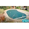Image de Bâche à Bulles 10x4 m Éco-Durable OXO Preserve 400 microns - Non Bordée - pour Piscine Enterrée ou Hors-Sol - Confection France