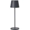 Image de Lumisky Lampe de table sans fil LED blanc chaud dimmable KELLY ROCK, Gris anthracite