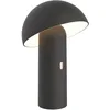Image de Lumisky Lampe de table sans fil tête orientable LED blanc chaud TOD BLACK H 28 cm Noir
