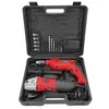 Image de Perceuse à percussion 500W + meuleuse 500W ITOOLS + Mallette 17 accessoires