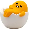 Image de Teknofun - Figurine Lumineuse Gudetama - 25 Cm - Sans Fil - 2 Modes d'Eclairage - Piles 3xAAA Non Incluses ou DC 5V Micro USB - Blanc et Jaune