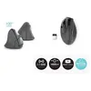 Image de Souris+sans+fil+ergonomique+Urban+Factory+pour+gaucher+%28Noir%29