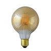 Image de MIIDEX LIGHTING Ampoule Led filament - globe E27 2700K Blanc chaud - G95 - 8W - Finition golden - Éclairage, ampoule et luminaire