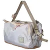 Image de Love Radius CaravanBag Pack Ultime ! - Warm Silver | Sac à langer - Porte-bébé ceinture hanche - Attache porte-bébé et poussette - Multifonction 6 position, Gris, Sac à langer portage d'appoint