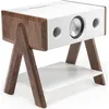 Image de Enceintes connectées La Boite Concept Cube Corian Séries Blanc et bois foncé