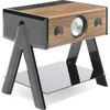 Image de Enceintes connectées La Boite Concept Cube Woody Noir et noyer