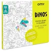 Image de Giant Coloring Poster 70 x 100, Dinos