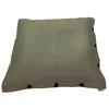 Image de SHELTO Pouf Géant Flottant Tissu Mesh3D Vert Jade - 125 x 175 cm - Polyester - Piscine/Extérieur/Intérieur - Housse Lavable - Fabriqué en France