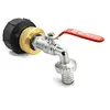 Image de Raccord S75x6 - robinet laiton sortie 1'' 1/4-25 mm pour IBC GRV