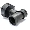 Image de Raccord S60x6 en polypropylène - double sortie femelle 1'' BSP pour IBC 1000 litres