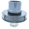 Image de Couvercle 15cm pour cuve 1000L avec entrée PVC 75/90 et filtre 2 pouces