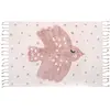 Image de Nattiot ~ Birdy Tapis pour enfant touffeté à la machine en coton naturel 100 x 150 cm