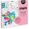 Image de Omy- Poster GÉANT, POS67, 100 x 70 cm, Blanc
