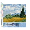 Image de Figured'Art Peinture par Numéro Adulte Van Gogh - Ciel - Activité Manuelle Kit de Loisir Créatif DIY Numéro d'Art Complet - 40x50cm sans châssis en bois