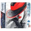 Image de Figured'Art Diamond Painting Adulte 40 x 50 cm Toile enroulée Femme avec chapeau rouge Images 5D Pierres carrées - Kit de bricolage