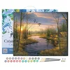 Image de Figured'Art Peinture par Numéro Adulte avec Cadre Maison de campagne au crepuscule - Activité Manuelle Kit de Loisir Créatif DIY Numéro d'Art Complet - 40x50cm toile tendue sur châssis