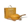 Image de COOKUT - La Fabuleuse poêle 8 en 1 - "PETIT MODELE 24 cm   Un seul ustensile qui remplace poêle, casserole, sauteuse - 2 poignées amovibles, panier vapeur/friture, spatule en bois - MANGUE