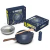Image de COOKUT, Coffret de Noël - La Fabuleuse Poêle 28 cm - Myrtille (bleu)
