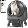 Image de Litière autonettoyante connectée - Maison de Toilette pour Chat eziclean® CATBOT K6i