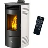 Image de Poêle à granulés étanche Azora 11,6 kW Blanc Sannover