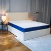 Image de MORPHEA Matelas 160x200 22 cm d'épaisseur ELENA - Luxueuse Combinaison de Latex Naturel Respirant et Hypoallergénique Le Matelas 160 x 200 est 7 Zone de Confort, Haute Densité, Thermorégulée