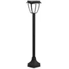 Image de V-TAC Lampadaire solaire d'extérieur avec détecteur de mouvement VT-984 2894 LED 2,00 W blanc chaud, blanc froid noir