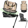 Image de Lorelli Estate Siège auto Estate avec base Isofix et pied de support, rotatif à 360 °, de 0 à 36 kg, taille i-Size, de 40 à 150 cm, siège bébé dès la naissance, harnais à 5 points, appuie-tête