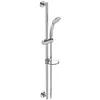 Image de Ideal Standard B9502AA IDEALRAIN S1 Ensemble de douche 1 fonction avec barre de 90 cm et tuyau 1750 mm Chromé
