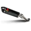 Image de Akrapovic Silencieux Slip-on Non Homologué Line Titanium&carbon Rsv4/tuono V4 Ref:s-a10so6-zc